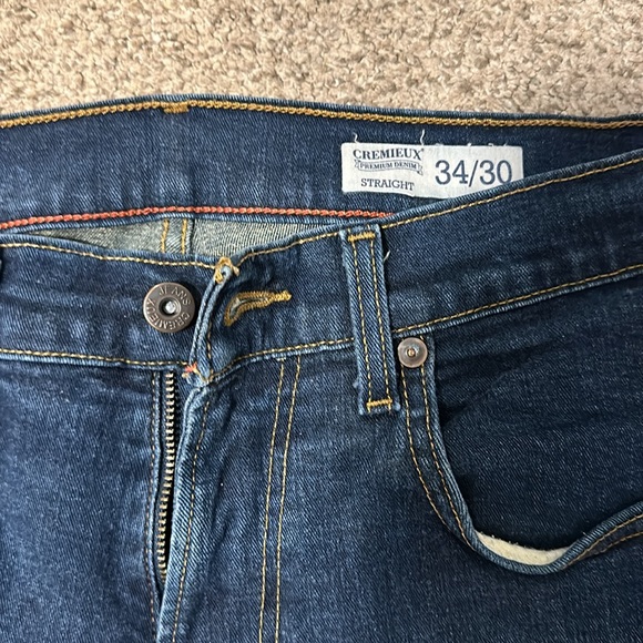 Daniel Cremieux Men’s Premium Denim Straight fit Jeans Size 34x30 - Picture 4 of 4